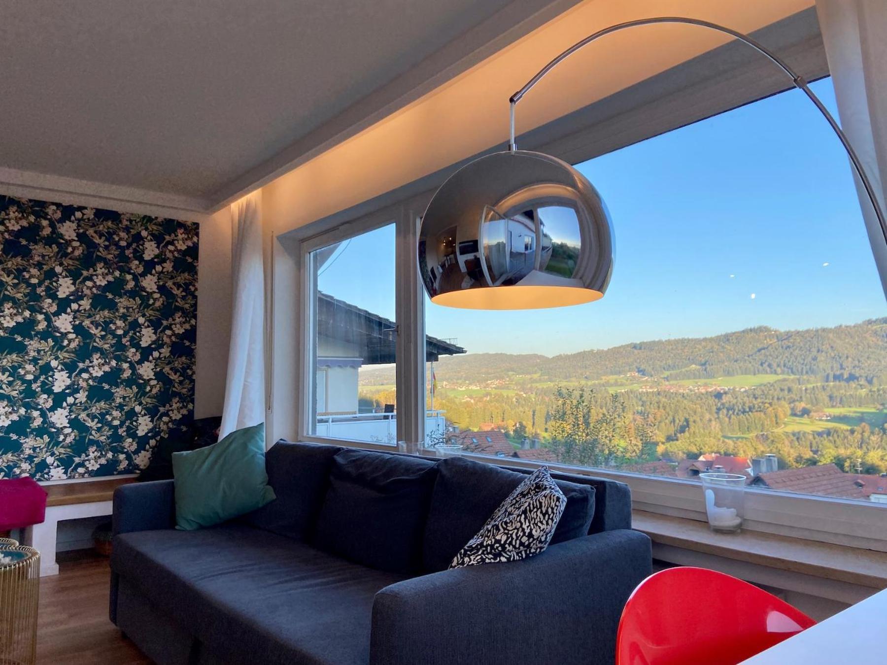 Ferienwohnung Traumblick Sigmarszell Bagian luar foto