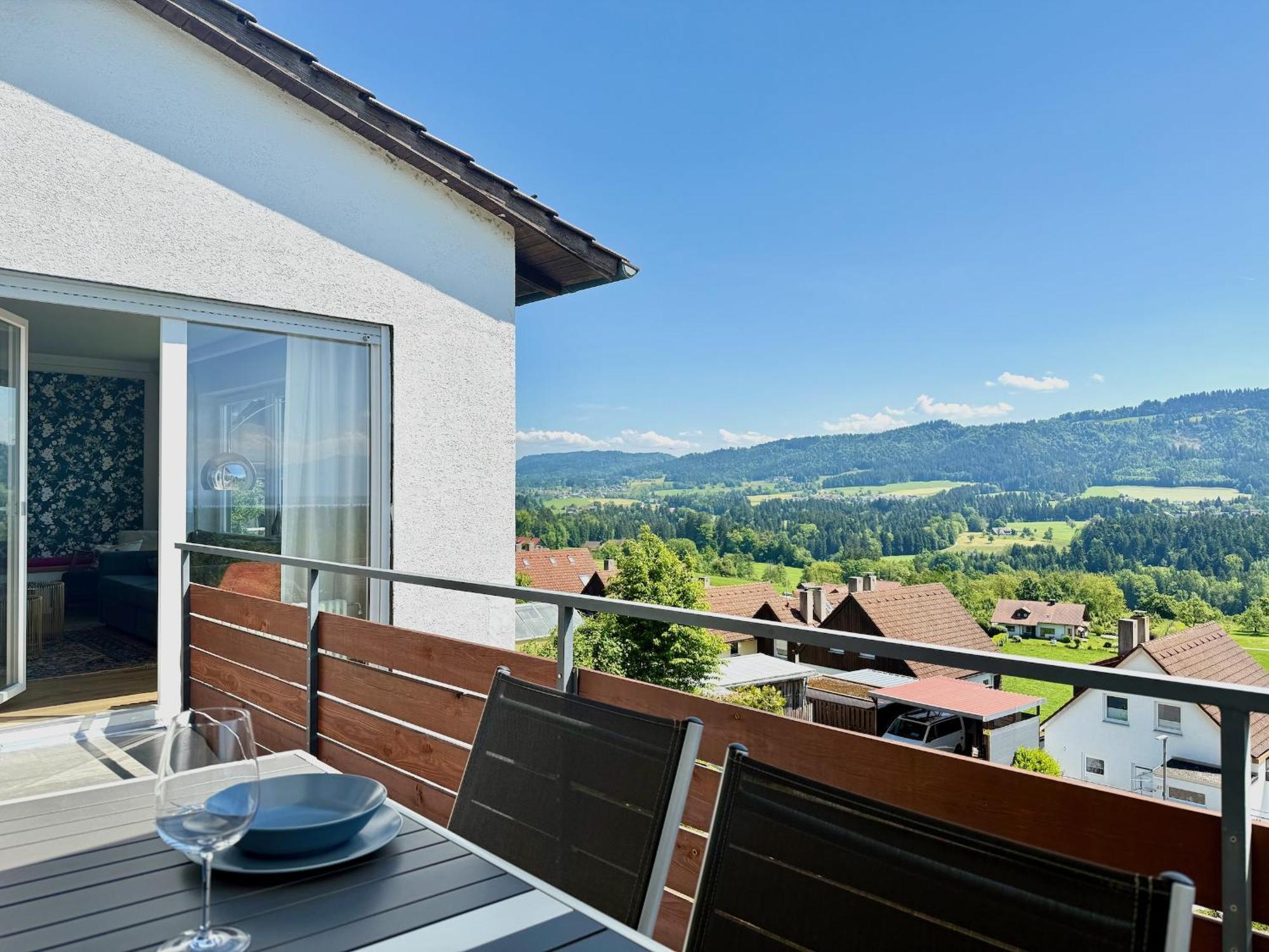Ferienwohnung Traumblick Sigmarszell Bagian luar foto